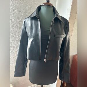 Zara Faux Leather Jacket